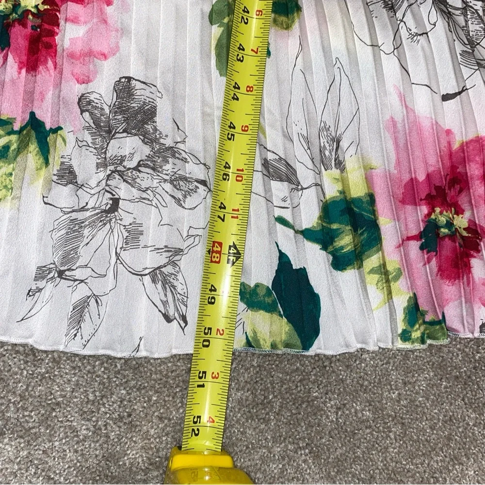 NEW Abercrombie‎ & Fitch Giselle Pleated Tiered Maxi Dress Floral Size Large P